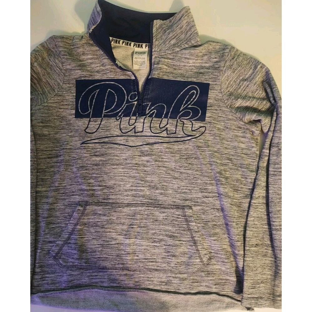 PINK Ladies 1/4zip Pullover Top‎  Sp